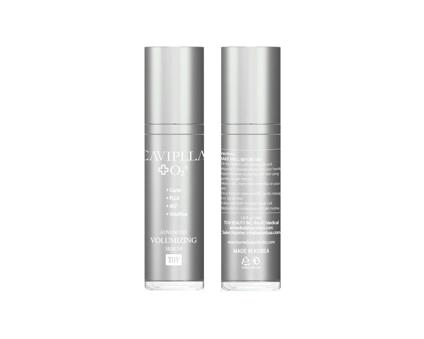 HOUSE OF PLLA® HOP+ CAVIPLLA+O2® Advanced Volumizing Serum 30mL